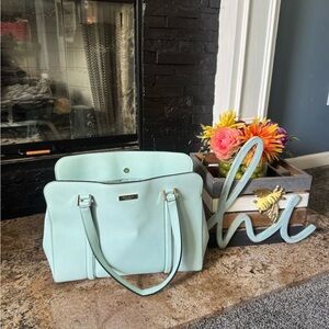 Mint Green Tote Bag